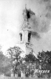 Rucavas baznīcas degšana 1927. g.