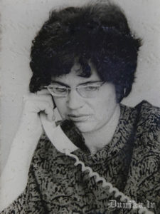 Lilija Birzniece - Kurtiša, Sikšņu skolas pionieru vadītāja 1952. – 1954. gadā.