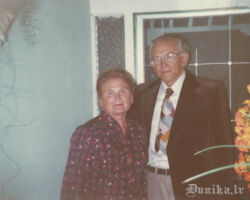 Miķelis un Austra (dz. Laipenieks) Kurzemes 1979. gadā.