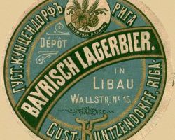 Bayrisch Lagerbier Libau.