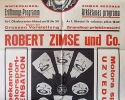 Cirkus. Robert Zimse und Co.