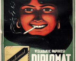 Papirosi “Diplomat”.