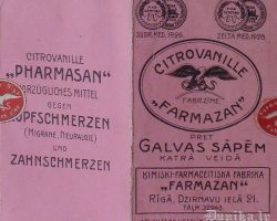 Zāles “Citrovanille” pet galvassāpēm.