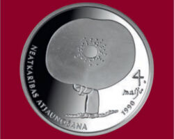 Svars: 31.47 g. Diametrs: 38.61 mm. Metāls: 925° sudrabs. Kvalitāte: proof. Monētas josta: ar uzrakstu Kalta 2010. g. Rahapaja Oy (Somija) Mākslinieki: Ilmārs Blumbergs (grafiskais dizains), Ligita Franckeviča (plastiskais veidojums).