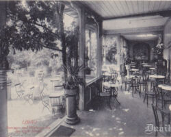 Sommer - und Wintergarten des Café Bonitz.