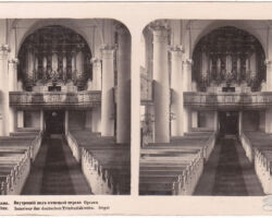 Interieur der deutsche Trinitatis kirche.