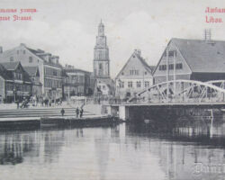 Liepāja 1906. Grosse Strasse.
