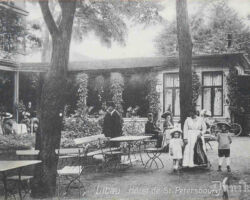 Liepāja 1911. Hotel de St. Petersbourg.