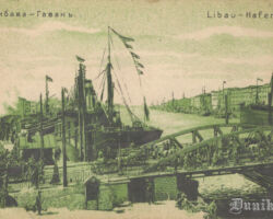 Liepāja 1915. Libau – Hafen.