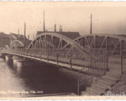 Liepāja 1947. Tirdzniecības tilts.