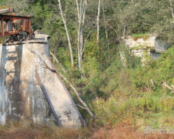 Vīles tilta Bārtas gals skatā no Dunikas puses. 2014.10.07.