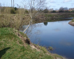 Bārtas upes skats no Dunikas puses 2015.04.24