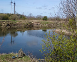 Bārtas upes skats no Dunikas puses 2015.04.24.