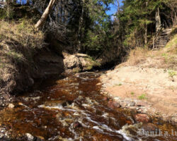 Dūkupju ūdenskritums un grava 2017.05.20. Edgara Ražinska foto.