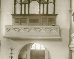 Bārtas baznīcas iekšskats.