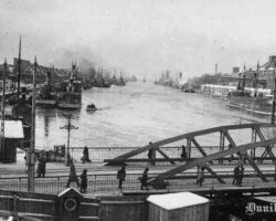 Skats Libau (Liepājas) ostā.