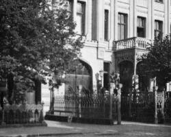Vācijas vēstniecības ēka Rīgā, 1919. gadā.